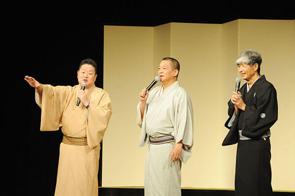 天神が“笑いの渦”に　第４回福岡落語会　開演からエンジン全開!?